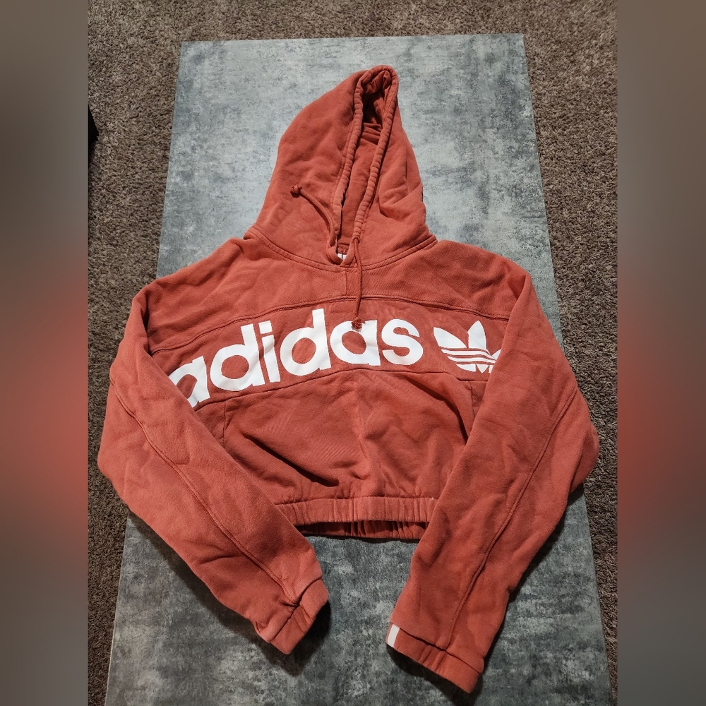 Adidas cropped hoodie